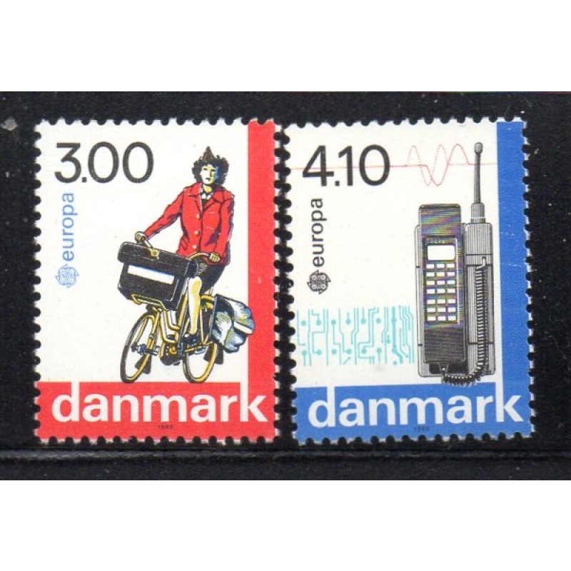 Denmark Sc 854-855 1988 Europa stamp set mint NH