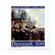 Denmark Sc 857 1988 Industries Federation stamp mint NH