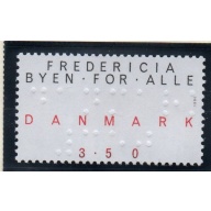 Denmark Sc 927 1990 Fredericia stamp mint NH