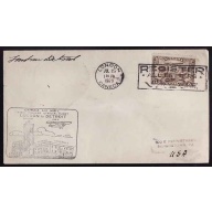 Canada-cover #13218-5c-AAMC 2945h-first flight London to Detroit- Jul 15 1929