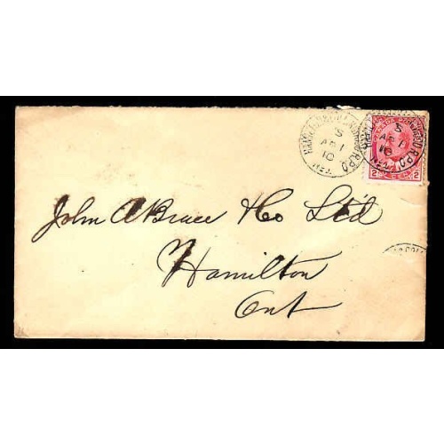 Canada-cover #13107-2c-Hamilton & Collingwood RPO/No1 [ON 163 RF D-2