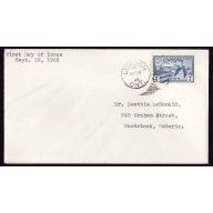 Canada-cover #13520-7c Airmail C9-FDC - London, Ont - Sp 16 1946