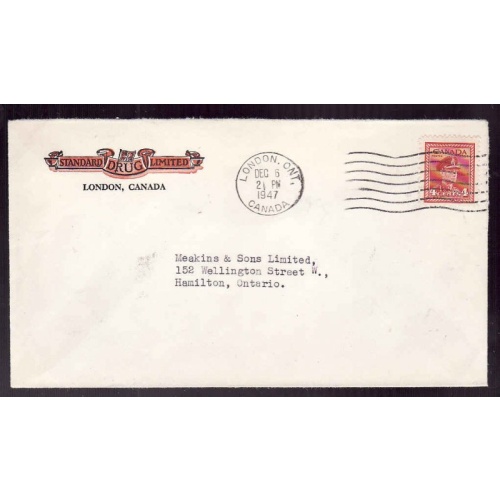 Canada-cover #13777-Illustrated-Standard Drug Ltd-Middlesex Cty-London,Ont