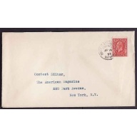 Canada-#9505 - 3c KGV medallion - York County - House of Assembly , Toronto