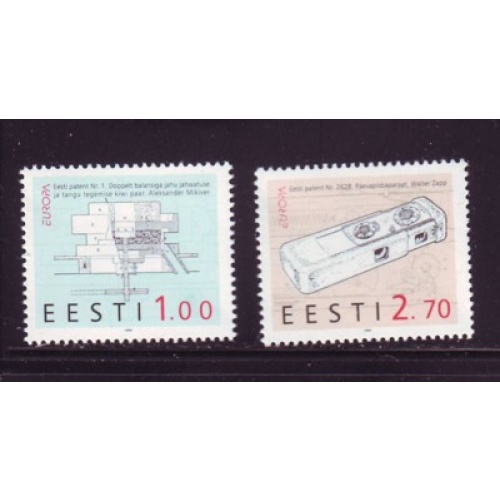 Estonia Sc  274-75 1994 Europa stamp set  mint NH