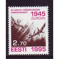 Estonia Sc  290 1995 Europa, Concentration Camps, stamp mint NH