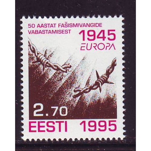 Estonia Sc  290 1995 Europa, Concentration Camps, stamp mint NH