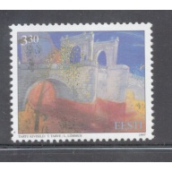 Estonia Sc  329 1997 Stone Bridge Tartu stamp  mint NH