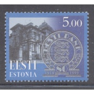Estonia Sc  361 1999 Bank of Estonia stamp mint NH