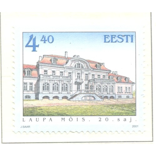 Estonia Sc 414 2001 Laupa Hall stamp mint NH