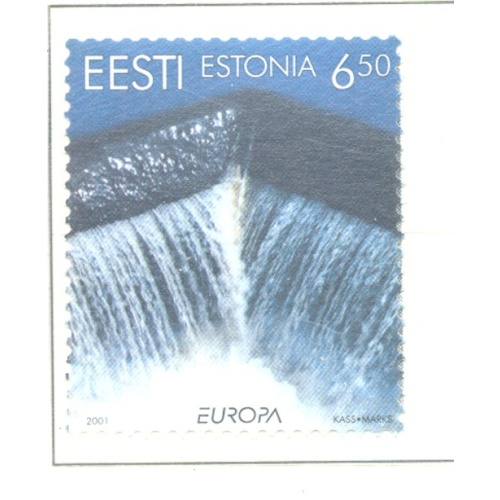 Estonia Sc 415 2001 Europa stamp mint NH
