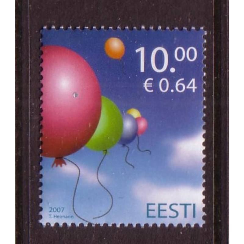 Estonia Sc  569 2007 International Childrens Day stamp mint NH