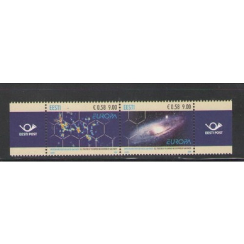 Estonia Sc 617 2009 Europa Astronomy stamp mint NH