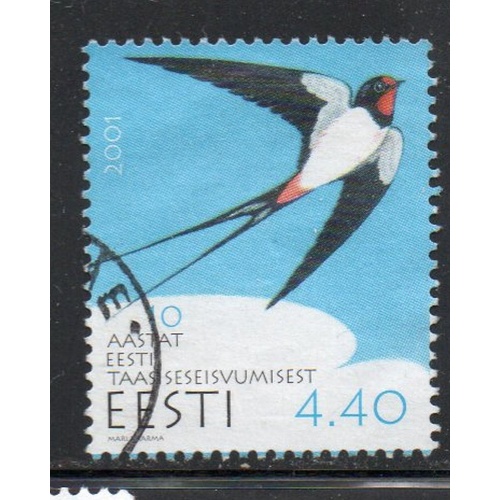 Estonia Sc 420 2001 Independence Restoration stamp used
