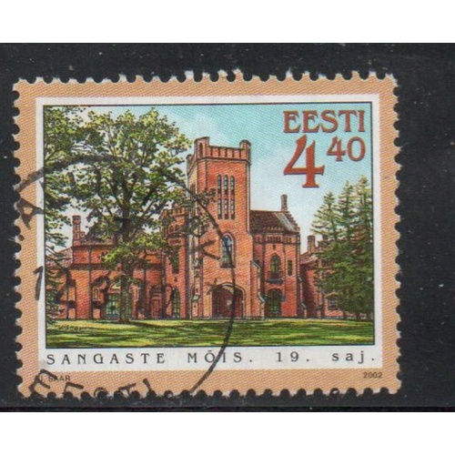 Estonia Sc 433 2002 Sangasta Hall stamp  used