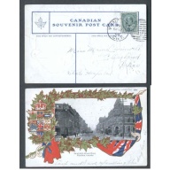 Canada-cover #9805-1c Edward patriotic- "Sandwich Street West,Windsor,Ont"-Essex Cty