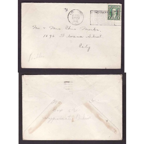 Canada-cover #14003-Old Boys Reunion London Ont-July 30th August 6th-Apr 18