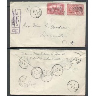 Canada-cover #5962-RPO-3c+10c regd-Middlesex Cnty-Komoka,Ont-Au 21