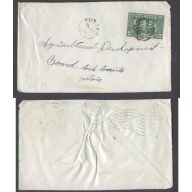Canada-cover #5070-2c-Sudbury District-Rutter , Ont - No 12 1927