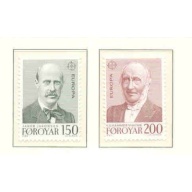 Faroe Islands Sc 53-54 1980 Europa stamp set mint NH