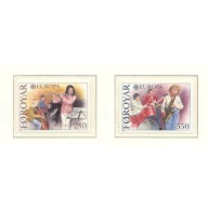 Faroe Islands Sc 125-126 1985 Europa stamp set mint NH