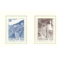 Faroe Islands Sc 156-7 1987 Europa stamp set mint NH