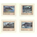 Faroe Islands Sc 212-15 1990 Danielsen Paintings stamp set mint NH