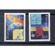 Faroe Islands Sc 220-221 1991 Europa stamp set mint NH
