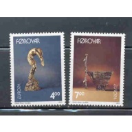 Faroe Islands Sc 252-53 1993 Europa stamp set mint NH