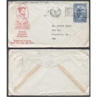 Canada-cover #5552-3c Cartier-Jacques Cartier/Toronto centennial cachet-Toronto,Ont-