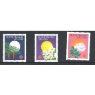 Finland Sc B238-40 1988 Festivals Red Cross stamp set mint NH