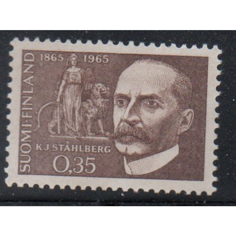 Finland Sc 429 1965 Stahlberg stamp mint NH