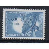 Finland Sc 435 1965 ITU Anniversary stamp mint NH