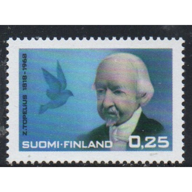 Finland Sc 453 1968 Topelius stamp mint NH