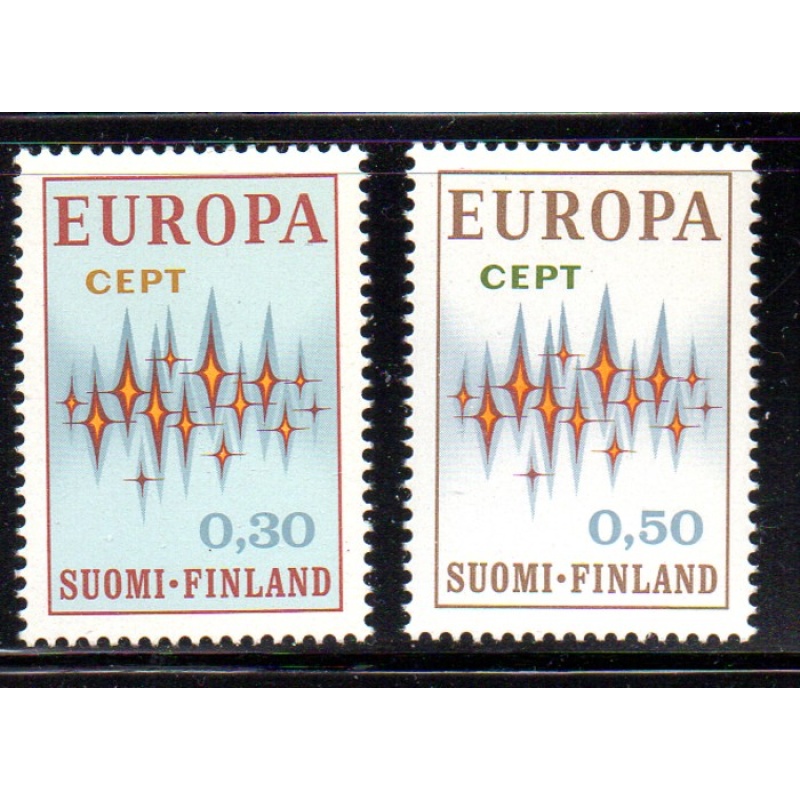 Finland Sc 512-13 1972 Europa stamp set mint NH