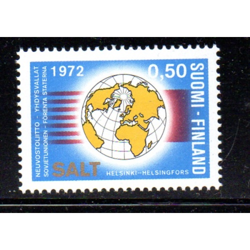 Finland Sc 516 1972 Map & Arms of Aland stamp mint NH