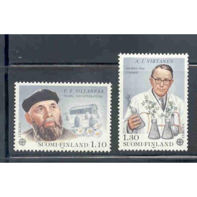Finland Sc 644-45 1980 Europa stamp set mint NH
