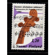 Finland Sc 662 1982 Sibelius Academy Anniversary stamp mint NH