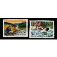Finland Sc 675-676 1983 Nordic Cooperation stamp set mint NH