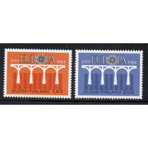 Finland Sc 693-94 1984  Europa stamp set mint NH