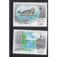 Finland Sc 735-736 1986  Europa stamp set mint NH