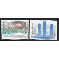 Finland Sc 756-57 1987  Europa stamp set mint NH