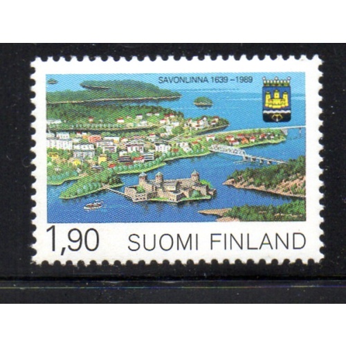 Finland Sc 800 1989 Savonlinna Anniversary stamp mint NH