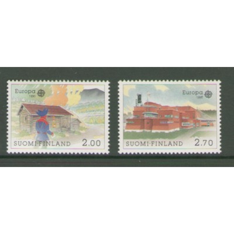 Finland Sc 817-18 1990  Europa stamp set mint NH