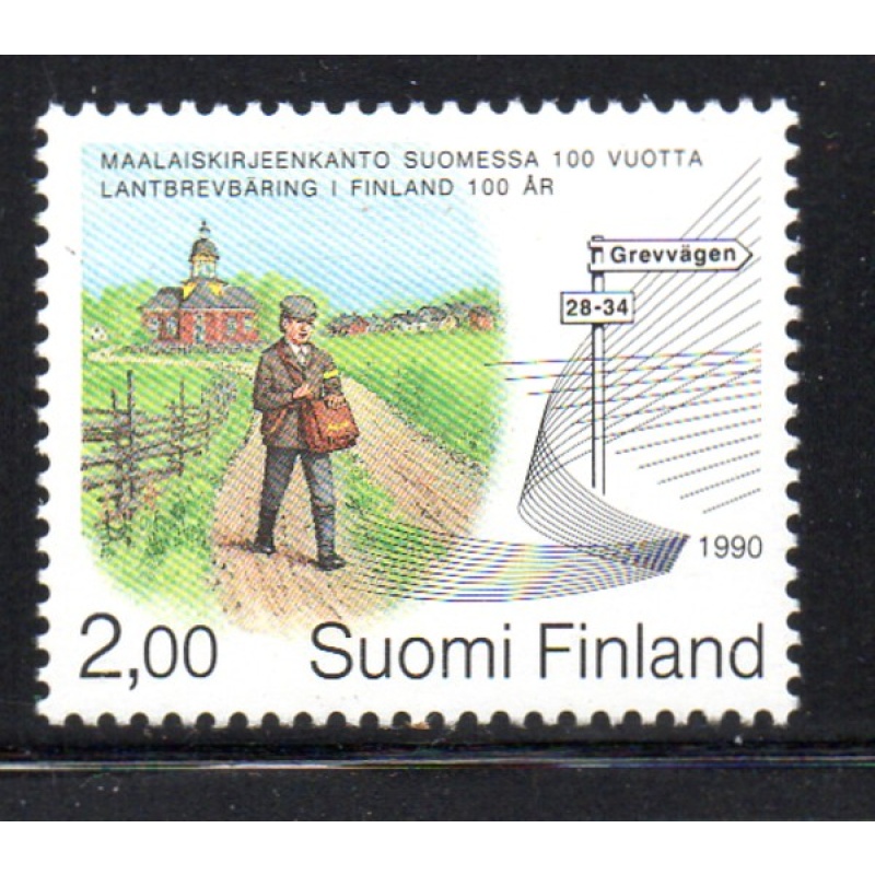 Finland Sc 819 1990 Rural Postal Service stamp mint NH