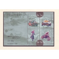 Finland Sc 961 1995 Motor Sport Drivers stamp sheet mint NH
