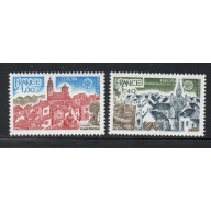 France  Sc  1534-35 1977  Europa stamp set mint NH