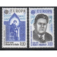 France  Sc  1974-75 1985  Europa stamp set mint NH