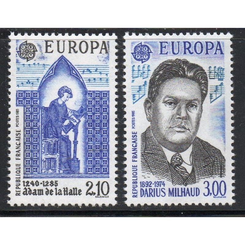 France  Sc  1974-75 1985  Europa stamp set mint NH