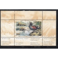 Canada 2001 Harlequin  Duck Conservation stamp unused van Dam FWH17